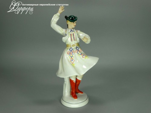 Купить фарфоровые статуэтки Schaubach Kunst, Танцовщица Земля Бавария, Германия